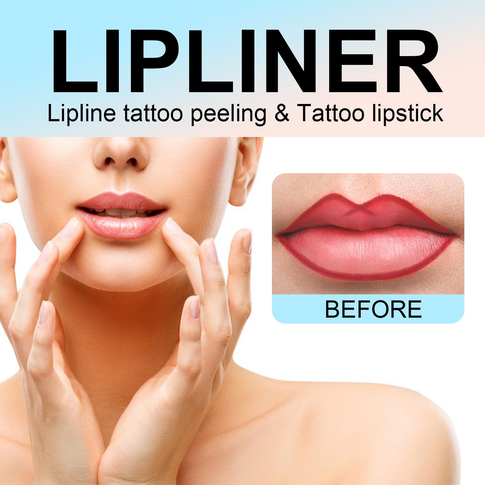 Stripping Lip Liner Outline Waterproof Stripping Lip Liner Outline Waterproof
